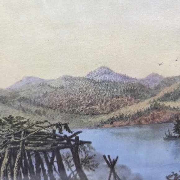 HUNTING FISHING AND FOREST SCENES by Currier & Ives - Picture 4 of 7